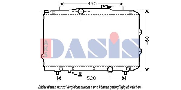 AKS DASIS Radiators, Motora dzesēšanas sistēma 510106N